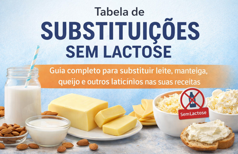 Tabela de Substituições sem Lactose